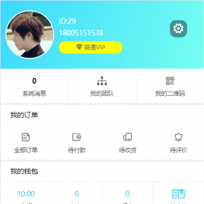 nn复制大公排团队分红+分销微信商城源码